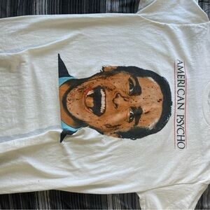 American Psycho Graphic White T-Shirt